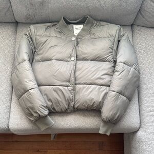 Abercrombie & Fitch Women's Sage Puffer Jacket